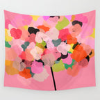 hydrangea 12 Wall Tapestry Gallery Image 4