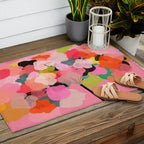 hydrangea 12 Outdoor Rug Gallery Image 2
