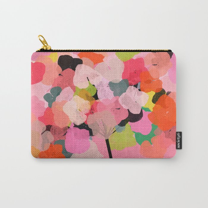hydrangea 12 Carry All Pouch Gallery Image 1