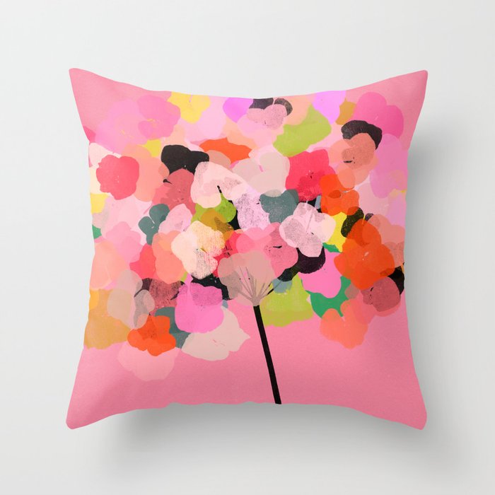 hydrangea 12 Throw Pillow Gallery Image 1