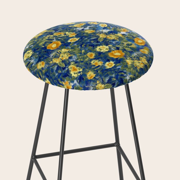 Vincent van Gogh Style Pattern Design Stool Gallery Image 2