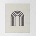 Woodblock arch Throw Blanket Gallery Image 2