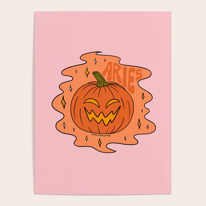 Aries Jack O Lantern Poster Gallery Image 1