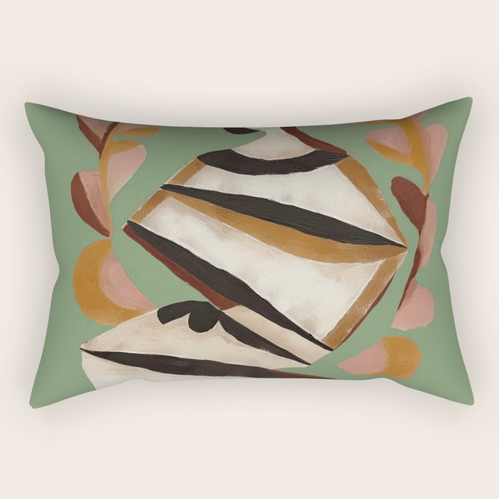 To Sit with the Sun Rectangular Pillow Gallery Image 1