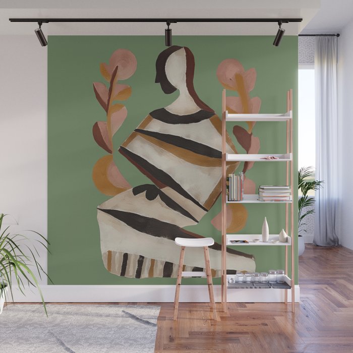 To Sit with the Sun Wall Mural Gallery Image 1