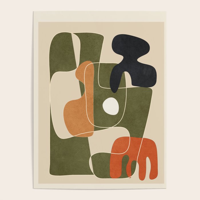 Organic Rhythms 1 Poster Gallery Image 4