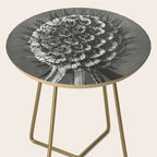 Phacelia Tanacetifolia Lacy Phacelia wonders of nature black and white photograph by Karl Blossfeldt Side Table Gallery Image 2