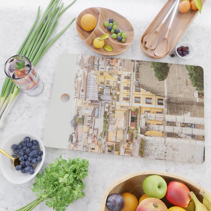 Roman Vista - Rome Italy Architecture,  Cutting Board Gallery Image 2