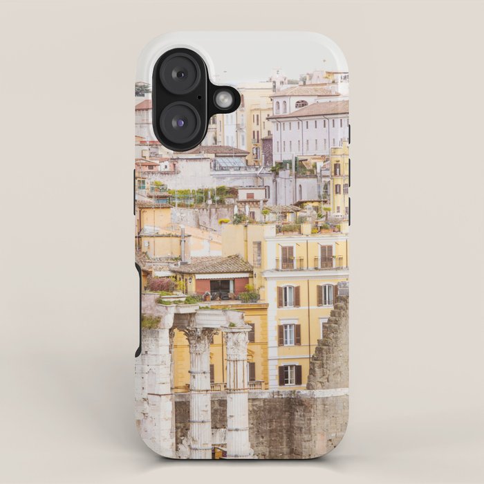 Roman Vista - Rome Italy Architecture,  iPhone Case Gallery Image 1