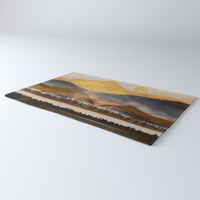 Pure Wilderness at Dusk Rug Gallery Image 3