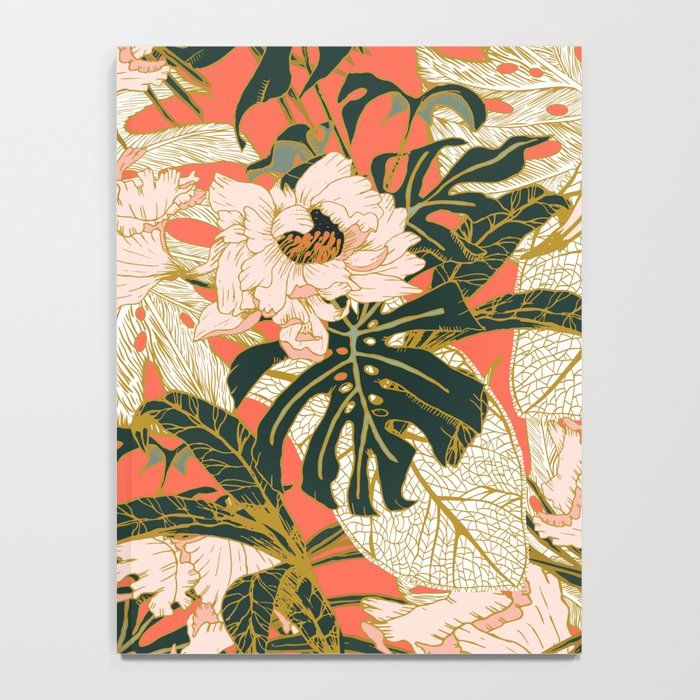 Flowering tropical coral bloom Notebook Gallery Image 4