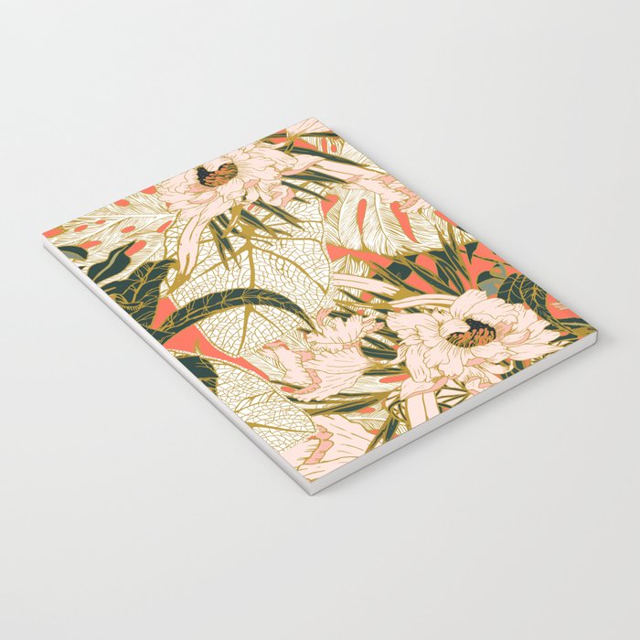 Flowering tropical coral bloom Notebook Gallery Image 3