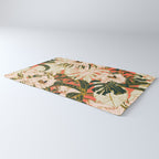 Flowering tropical coral bloom Rug Gallery Image 3