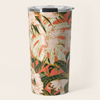 Flowering tropical coral bloom Travel Mug Gallery Image 1
