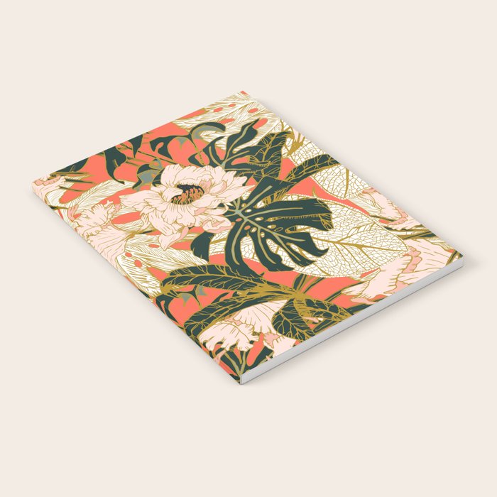 Flowering tropical coral bloom Notebook Gallery Image 1
