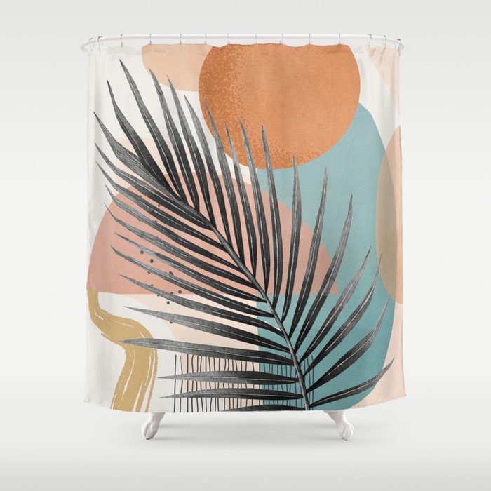 Elegant Shapes 21 Shower Curtain Gallery Image 1
