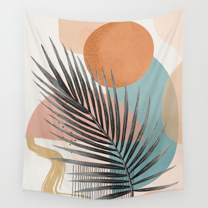 Elegant Shapes 21 Wall Tapestry Gallery Image 4