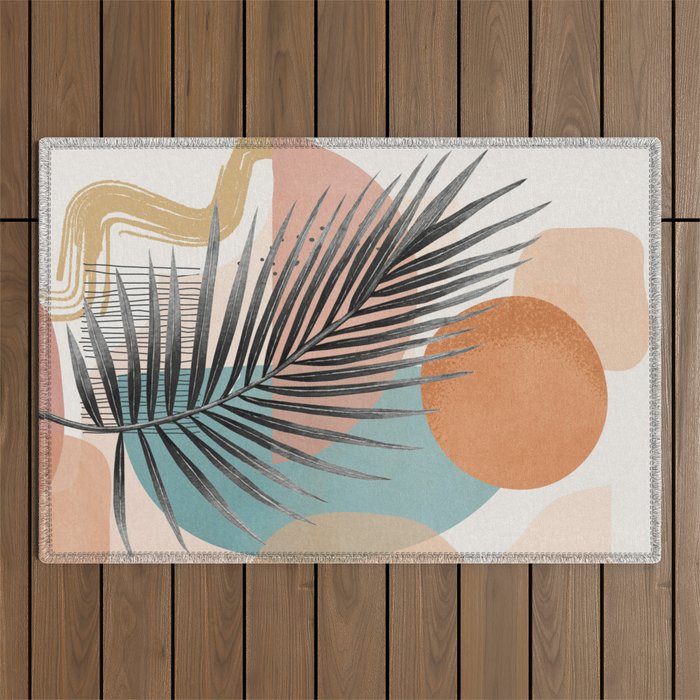 Elegant Shapes 21 Outdoor Rug Gallery Image 1