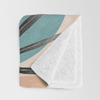 Elegant Shapes 21 Throw Blanket Gallery Image 3