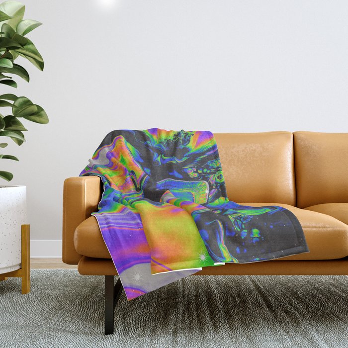 ASPHODEL Throw Blanket Gallery Image 1