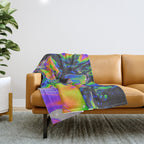 ASPHODEL Throw Blanket Gallery Image 1