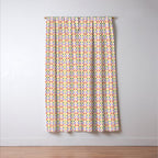 Mod Daisies  Window Curtain Gallery Image 3