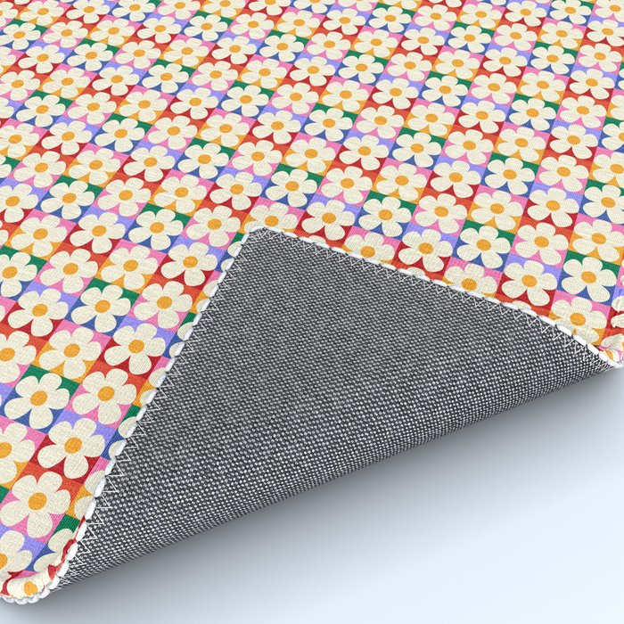 Mod Daisies  Rug Gallery Image 4