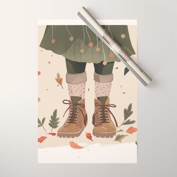 Small Steps, Big Dreams ll Wrapping Paper Gallery Image 1