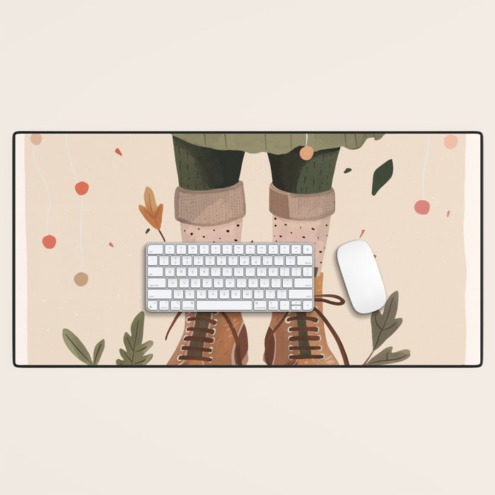 Small Steps, Big Dreams ll Desk Mat Gallery Image 1
