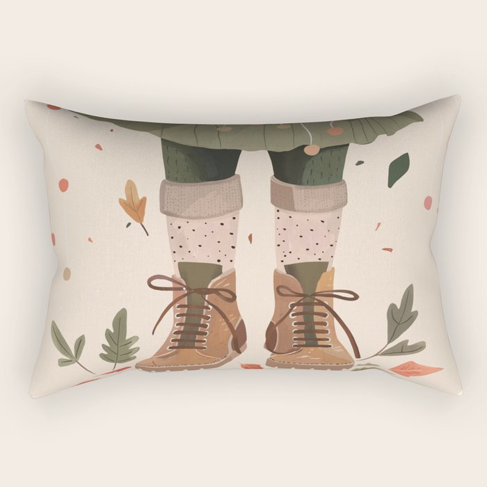 Small Steps, Big Dreams ll Rectangular Pillow Gallery Image 2