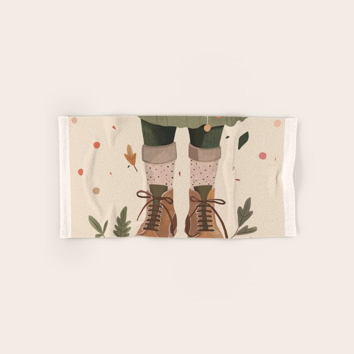 Small Steps, Big Dreams ll Bath Towel Gallery Image 1