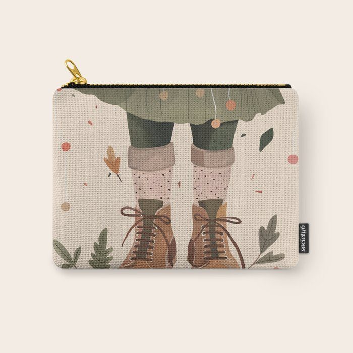 Small Steps, Big Dreams ll Carry All Pouch Gallery Image 1