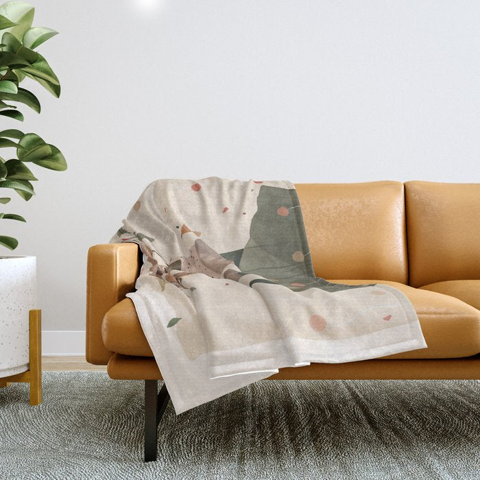 Small Steps, Big Dreams ll Throw Blanket Gallery Image 1
