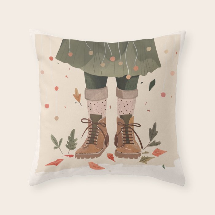 Small Steps, Big Dreams ll Throw Pillow Gallery Image 6