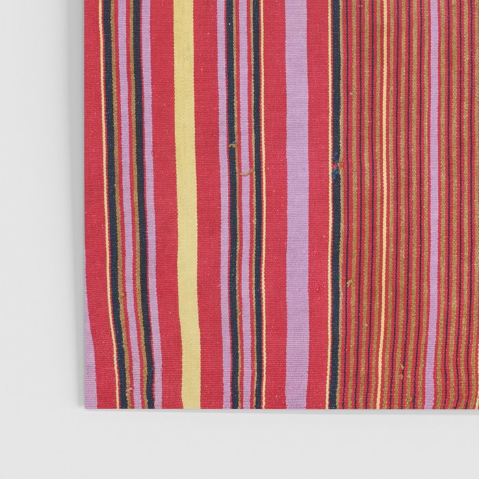 Vintage Guatemalan Colorful Striped Textile Pattern Poster Gallery Image 3