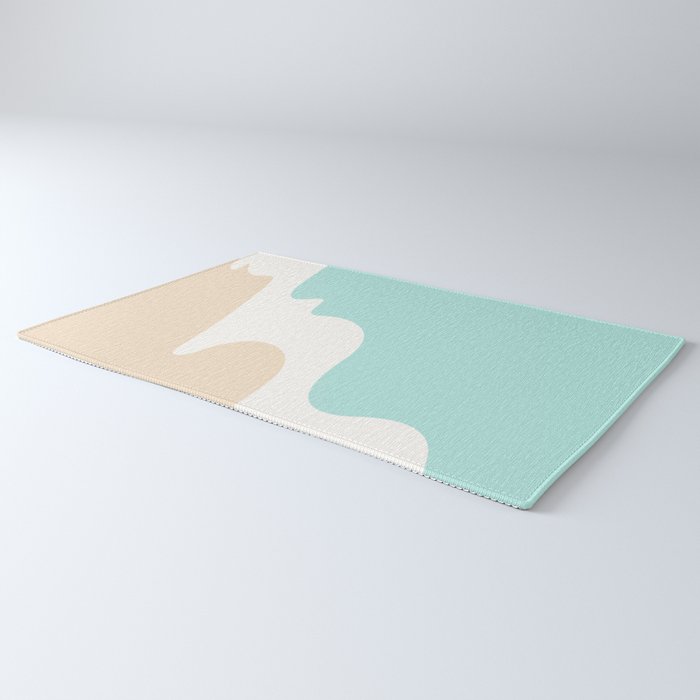 Sand and Sea Coastal Shoreline Rug Gallery Image 3