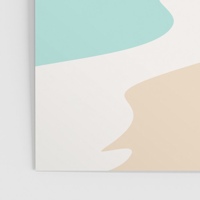 Sand and Sea Coastal Shoreline Poster Gallery Image 3