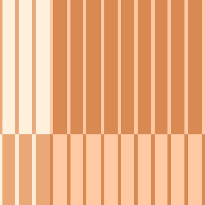 Color Block Line Abstract LXXIII Pantone Peach Fuzz Coffee Mug Gallery Image 2