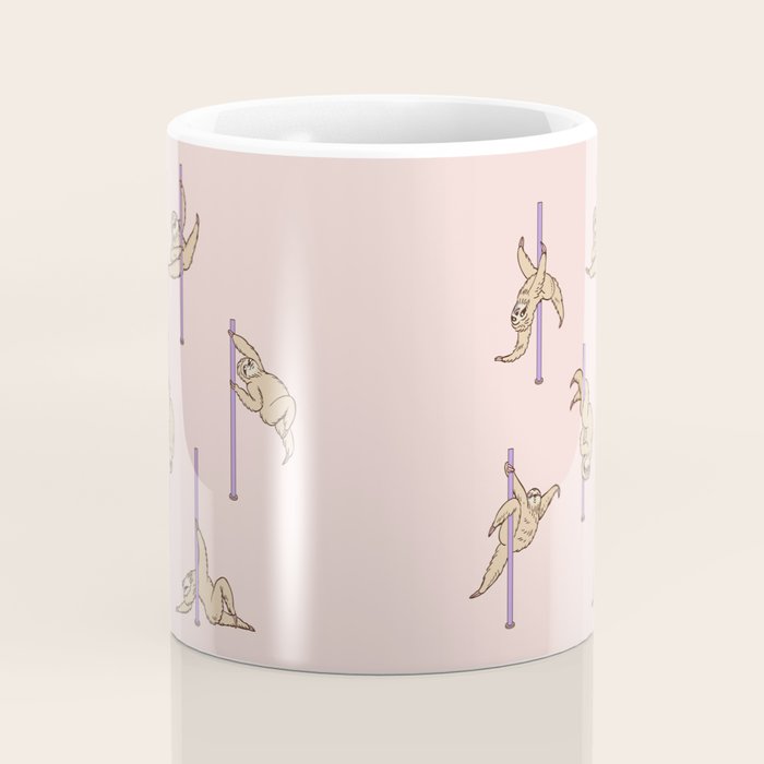 Sloths Pole Dancing Club Coffee Mug Gallery Image 4