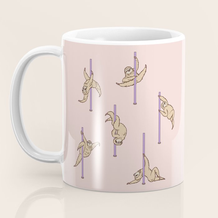 Sloths Pole Dancing Club Coffee Mug Gallery Image 3