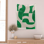 Minimal Geometric Shapes 226 Wall Tapestry Gallery Image 2