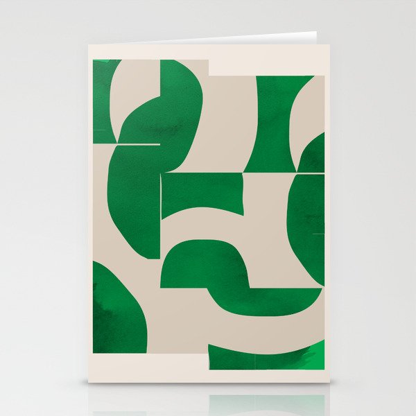 Minimal Geometric Shapes 226 Stationery Card Gallery Image 2