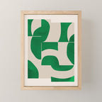 Minimal Geometric Shapes 226 Mini Art Print Gallery Image 1