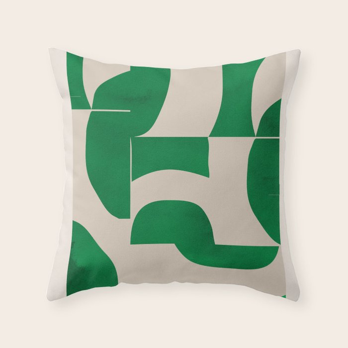 Minimal Geometric Shapes 226 Throw Pillow Gallery Image 6
