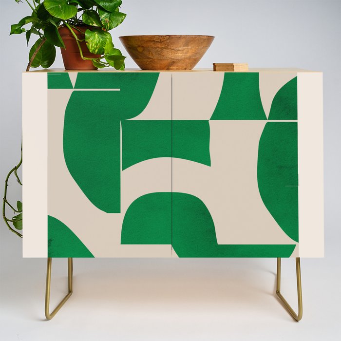 Minimal Geometric Shapes 226 Credenza Gallery Image 1