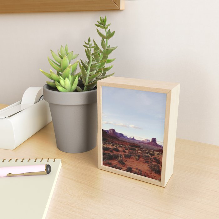 Monument Valley View Mini Art Print Gallery Image 2