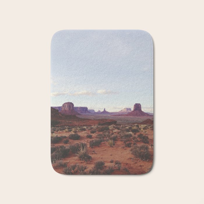Monument Valley View Bath Mat Gallery Image 1