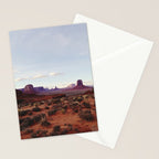 Monument Valley View Stationery Card Gallery Image 2