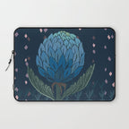 Artichoke dark blue Laptop Sleeve Gallery Image 1