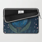 Artichoke dark blue Laptop Sleeve Gallery Image 2